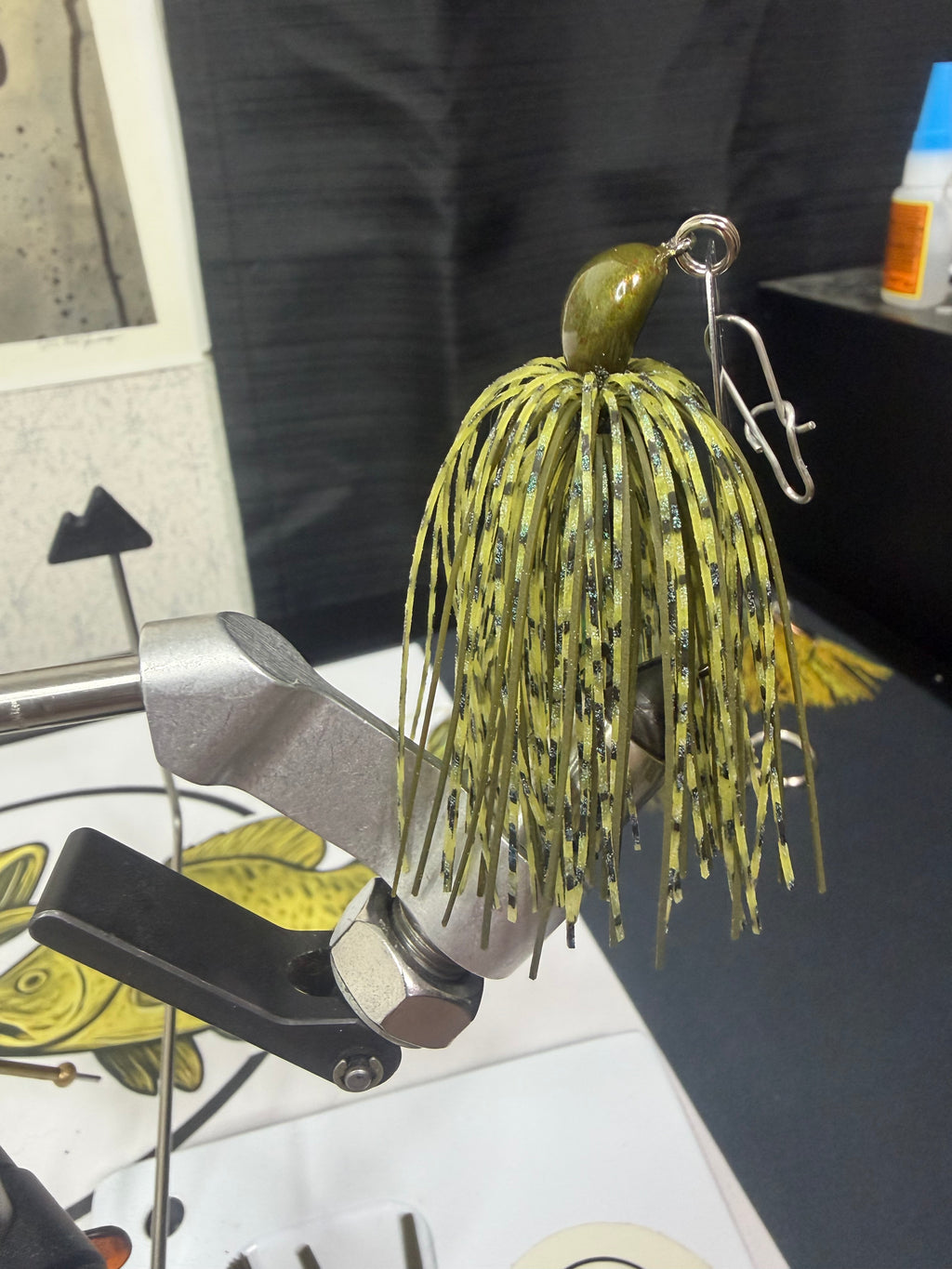 Watermelon chatter bait