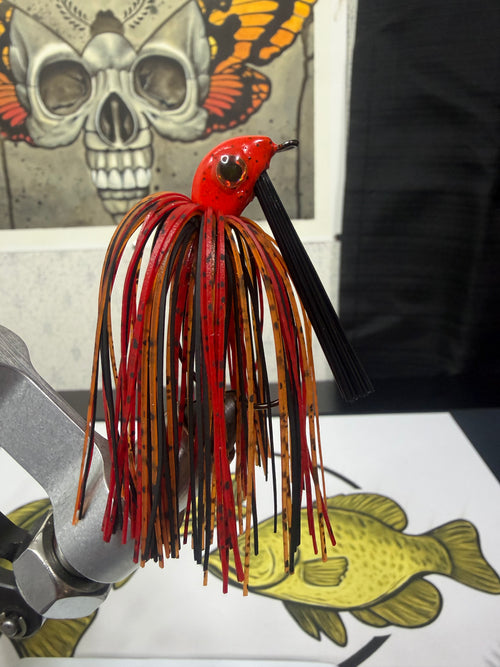 Fire crawl weedless swim bait
