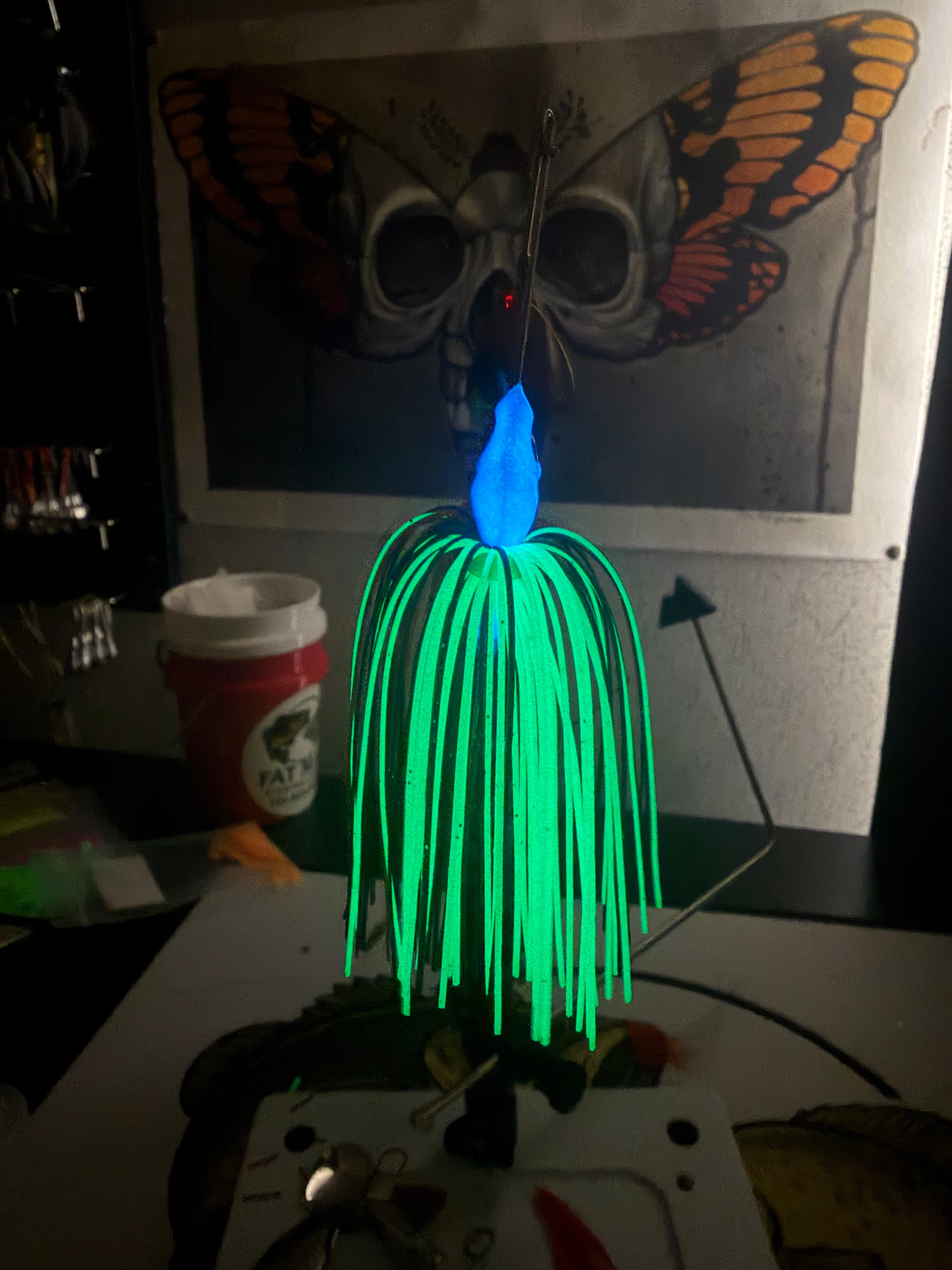 UV Blue Inferno Spinnerbait