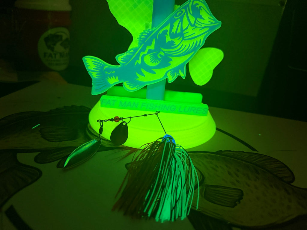 UV Blue Inferno Spinnerbait